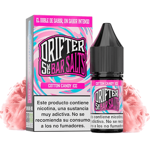 Juice Sauz Drifter Bar Cotton Candy Ice Nic Salt 5mg 10ml E liquid