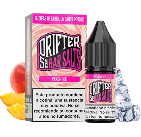 Juice Sauz Drifter Bar Peach Ice Nic Salt 5mg 10ml E liquid