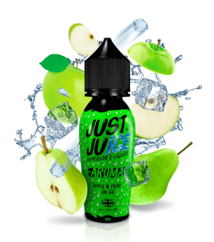 Prefilled Just Juice Apple Pear Ice 20mg 60ml Nic Salt E-liquids