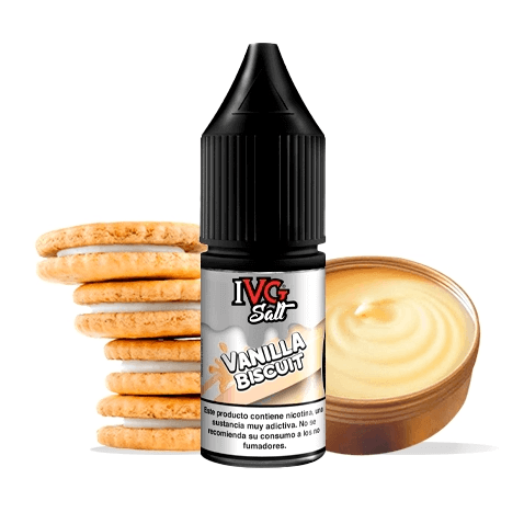 Vanilla Biscuit Ivg NicSalt 10 ml 10 mg 50/50 e-liquid