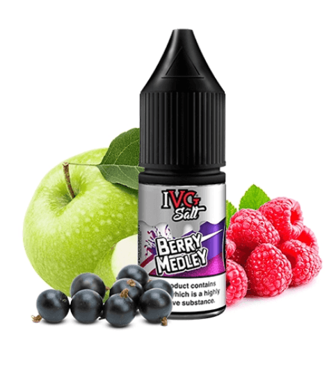 Ivg Salts Berry Medley 10 mg 10 ml 50/50 NicSalt e-liquid