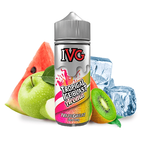 Ivg Tropical Ice Blast 6 mg 120 ml 60/40 Előre töltött nikotinos e-liquid