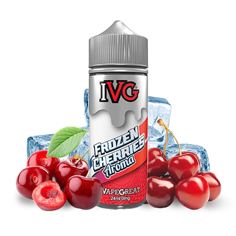IVG Frozen Cherries 6 mg 120 ml 60/40 Предварително напълнен никотинов e-liquid