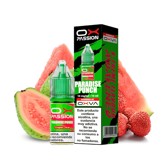 Oxva Ox Passion Nic Salts Paradise Punch 20mg 10ml E liquid
