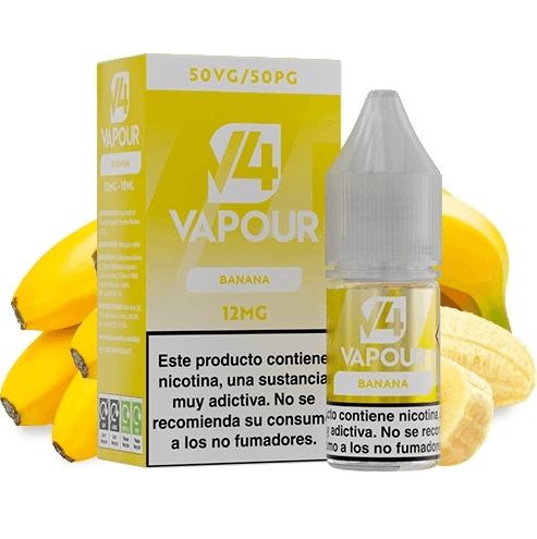 V4 Vapour Banana 10ml 12mg E-liquid
