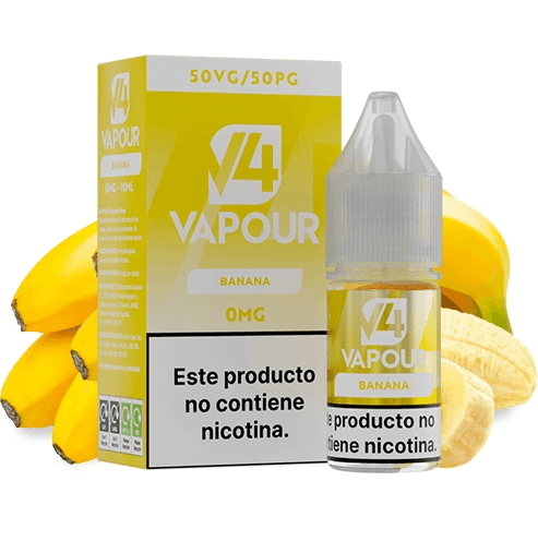 V4 Vapour Banana 10ml 0mg E-liquid