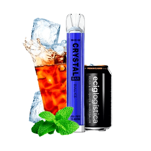 Crystal Bar Bull Ice Disposable Vape Mesh 20mg 600puffs