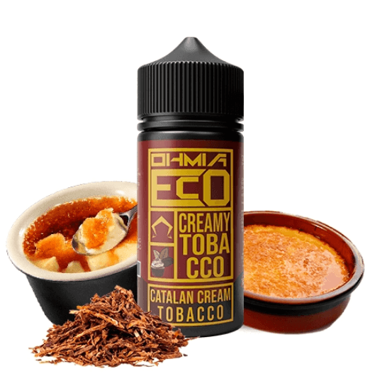 Ohmia Eco Creamy Tobacco Catalan Cream 100ml 70/30 E liquid