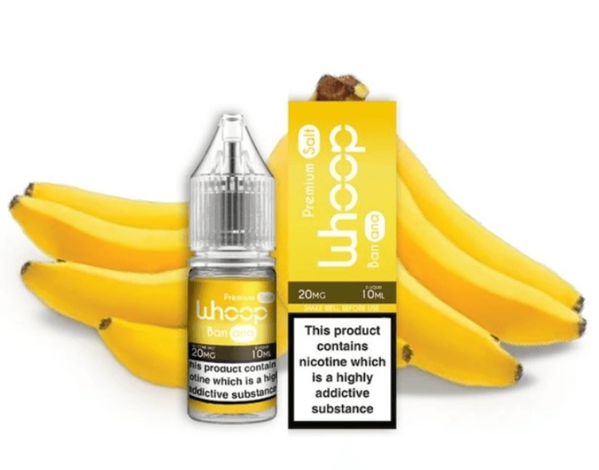 Whoop Nicsalt Banana 20 mg 10 ml e-liquid