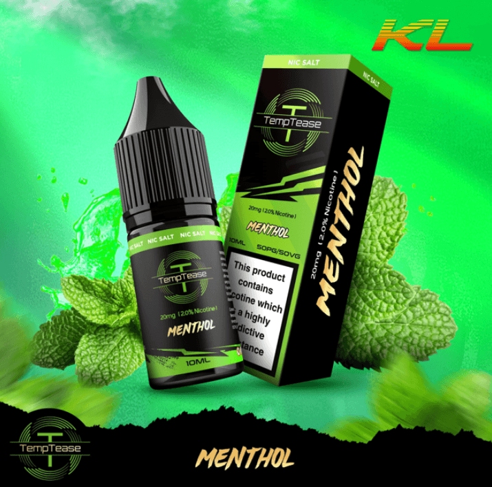 TempTease Nic Salt Menthol 20 mg 10 ml e-skystis
