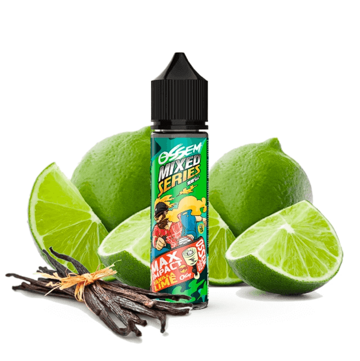 Ossem Max Impact Vanilla Lime NicSalt 20 mg 60 ml Vorgefülltes E-Liquid