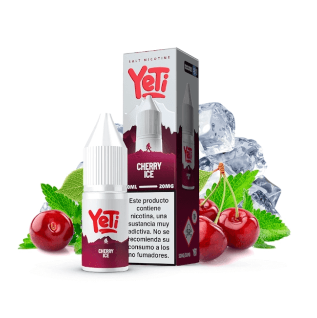 Yeti Nic Salt Cherry Ice 20 mg 10 ml e-liquid