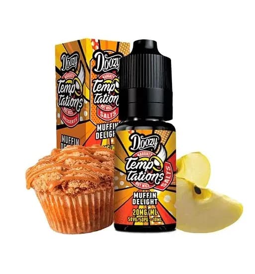 Nic Salts Doozy Temptations Muffin Delight 10ml 20mg