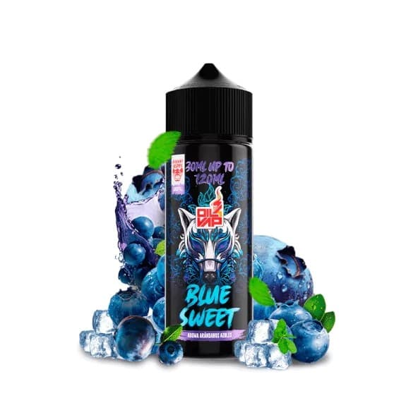 Kabuki Blue Sweet 3mg 60/40 120ml Oil4vap Prefilled Nicotine E-liquid