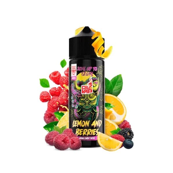 Kabuki Lemond and Berries 3mg 60/40 120ml Oil4vap Prefilled Nicotine E-liquid