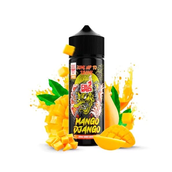 Kabuki Mango Django 6mg 60/40 120ml Oil4vap Prefilled Nicotine E-liquid