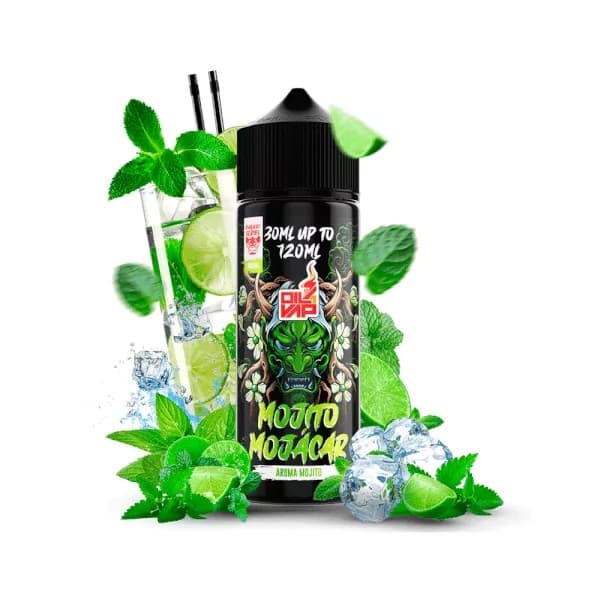 Kabuki Mojito Mojácar 3mg 60/40 120ml Oil4vap Prefilled Nicotine E-liquid