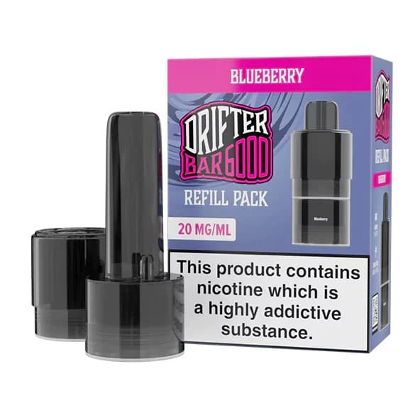Prefilled Pods Drifter Bar Blueberry 20mg 6000puffs