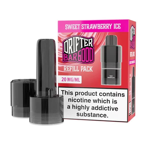 Prefilled Pods Drifter Bar Sweet Strawberry Ice 20mg 6000puffs