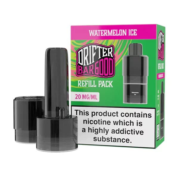 Prefilled Pods Drifter Bar Watermelon Ice 20mg 6000puffs