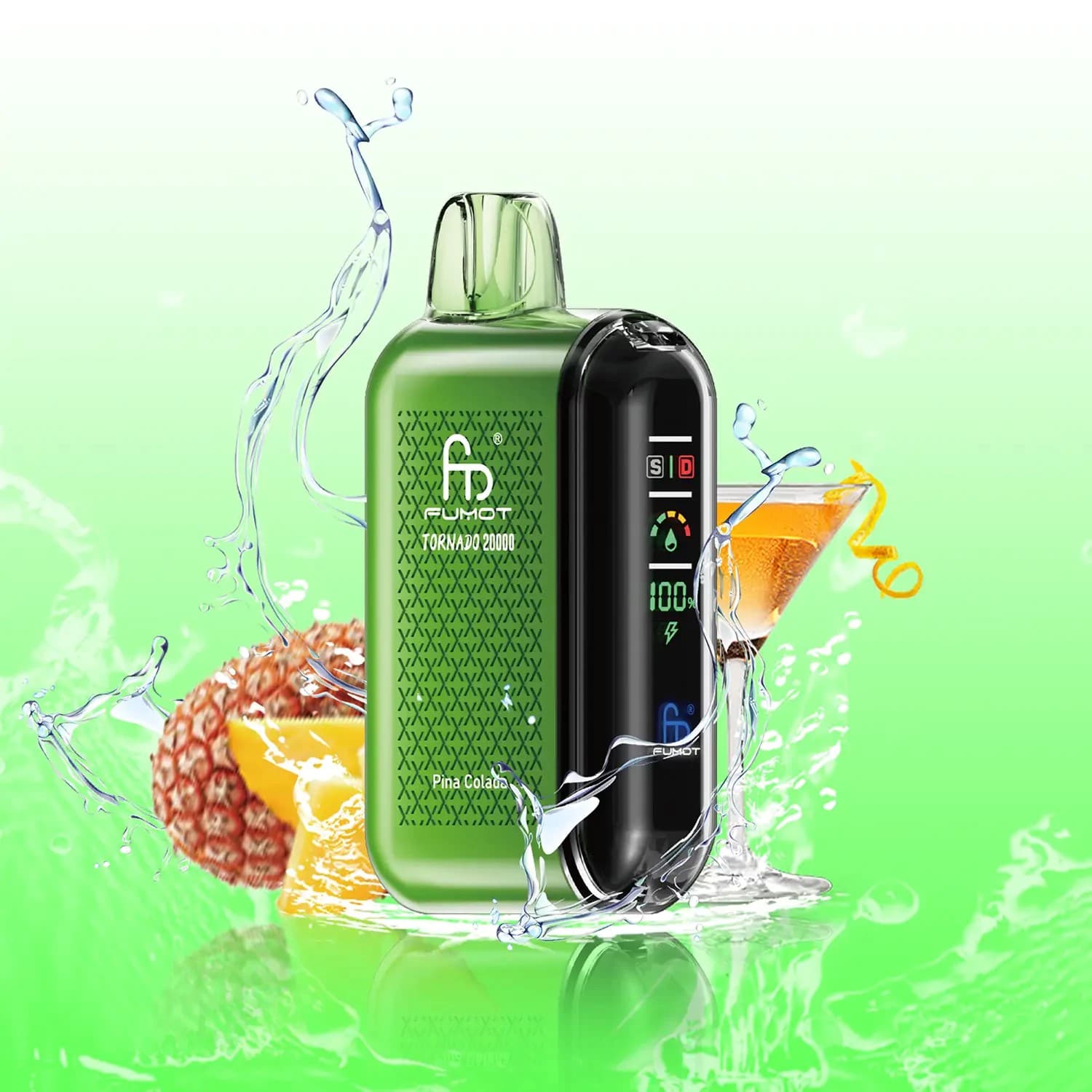 RandM Tornado Pina Colada 20000 puffs 20mg Disposable Vape