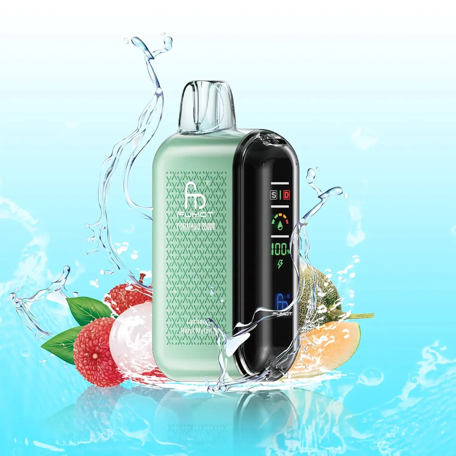 RandM Tornado Lychee Hami Melon 20000 puffs 20mg Disposable Vape