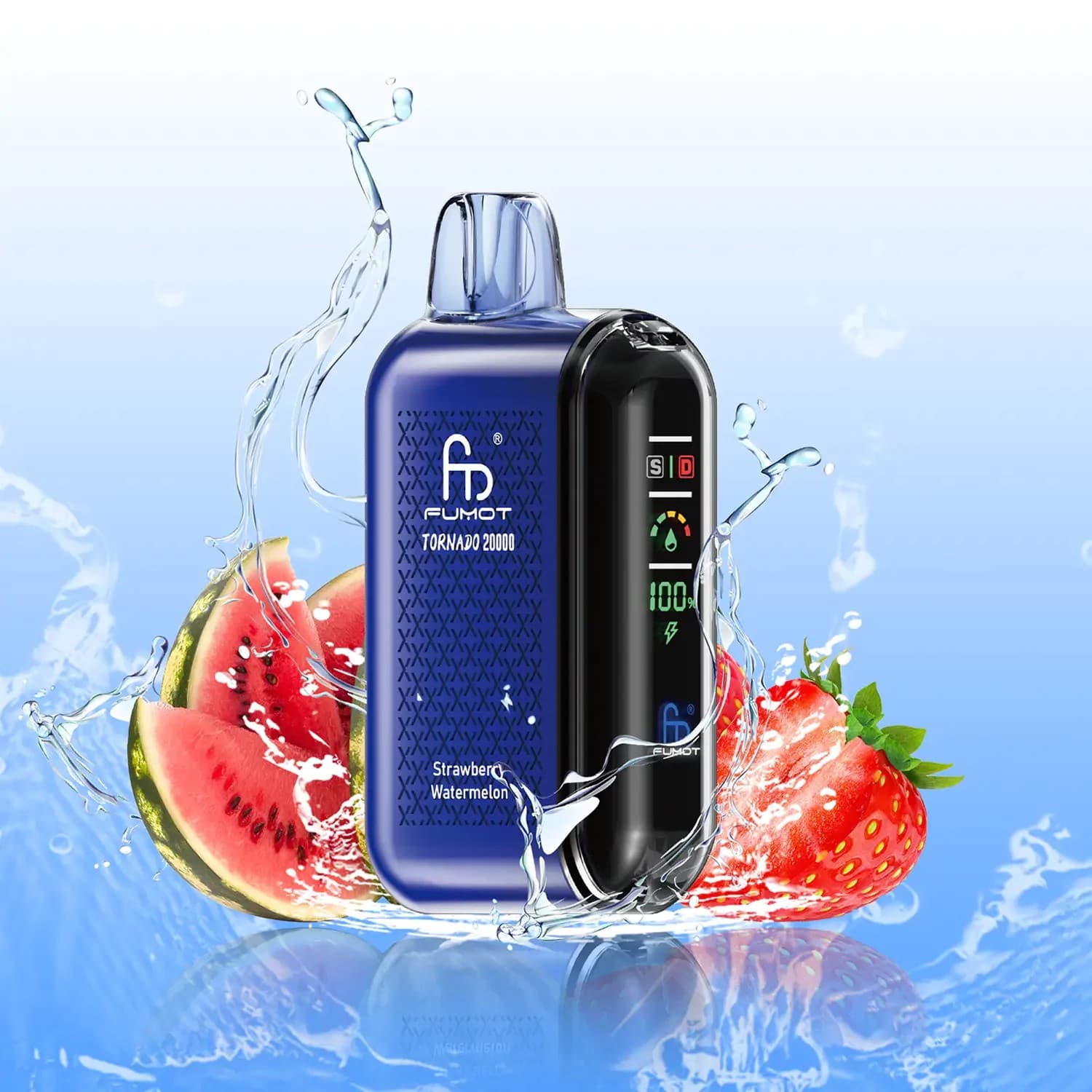 Tornado Strawberry Watermelon 20000 puffs 20mg - RandM Disposable Vape