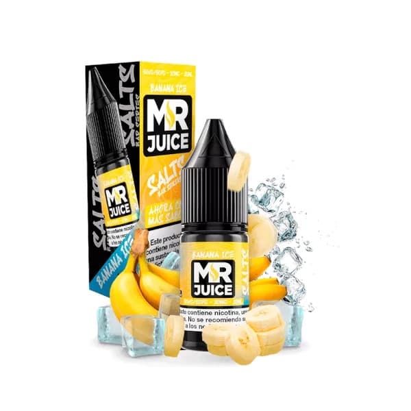 Mr Juice Oil4vap Nic Salts Banana Ice 10ml 20mg