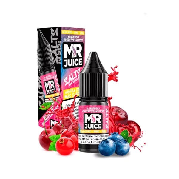 Mr Juice Oil4vap Nic Salts Blueberry Cranberry Cherry 10ml 20mg
