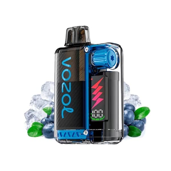 10000 puffs Vozol Vista Plug 2+10 Arándano Ice 20mg Disposable Vape
