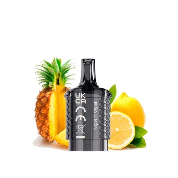 10000 puffs Vozol Vista Plug 2+10 Prefilled Pod Pina Limon 20mg