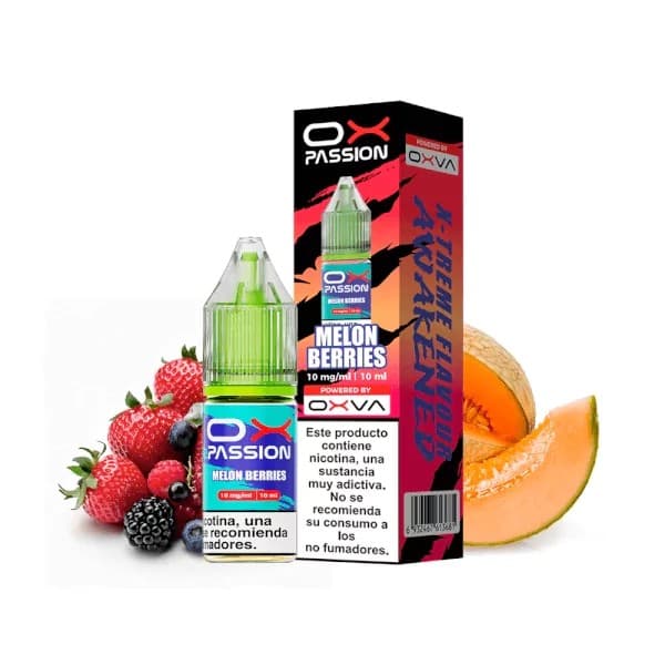 Nic Salts Oxva Ox Passion Melon Berries 20mg 10ml E liquid