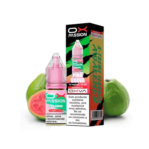 Nic Salts Oxva Ox Passion Pink Guava 20mg 10ml E liquid