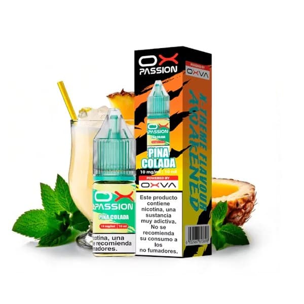 Nic Salts Oxva Ox Passion Pina Colada 20mg 10ml E liquid
