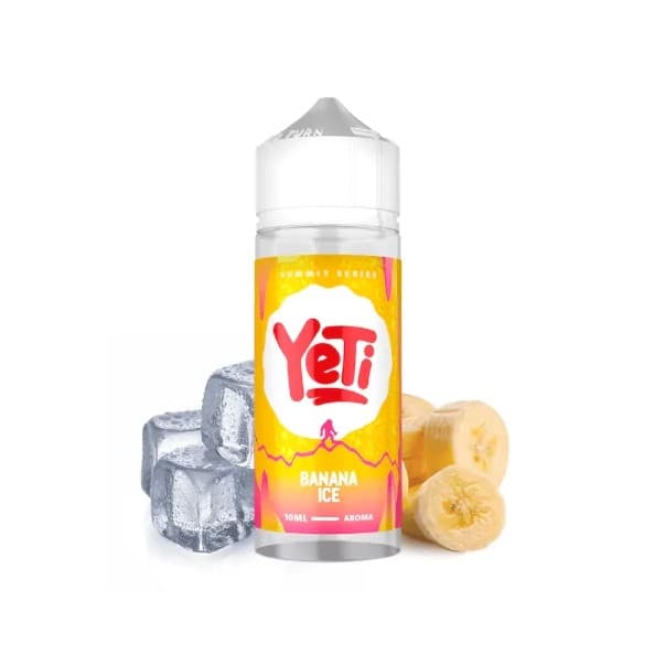 Prefilled Nicotine Yeti Banana Ice 3mg 60/40 120ml E-liquid