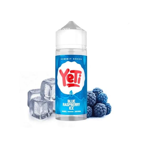 Prefilled Nicotine Yeti Blue Raspberry Ice 3mg 60/40 120ml E-liquid