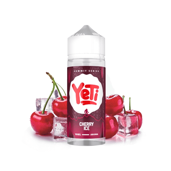 Prefilled Nicotine Yeti Cherry Ice 6 mg 60/40 120 ml E-liquid