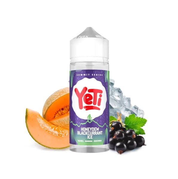 Prefilled Nicotine Yeti Honeydew Blackcurrant Ice 3mg 60/40 120ml E-liquid