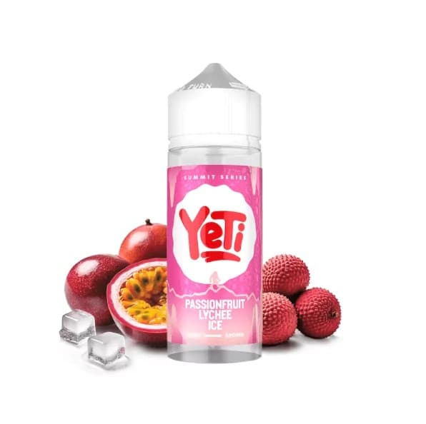 Prefilled Nicotine Yeti Passionfruit Lychee Ice 3mg 60/40 120ml E-liquid