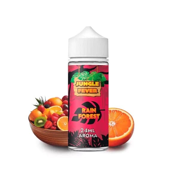 Prefilled E-liquid Jungle Fever Rainforest 3 mg 120 ml 60/40