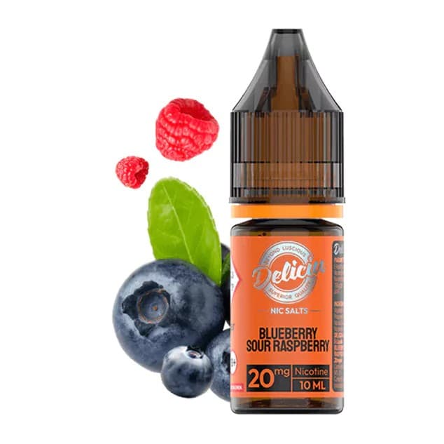 NicSalt Vaporesso Deliciu Blueberry Sour Raspberry 20mg 10ml E-liquid