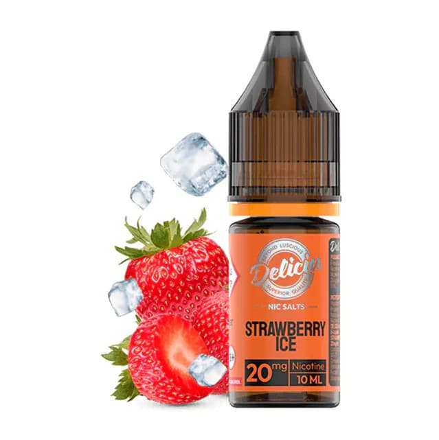 NicSalt Vaporesso Deliciu Strawberry Ice 20mg 10ml E-liquid