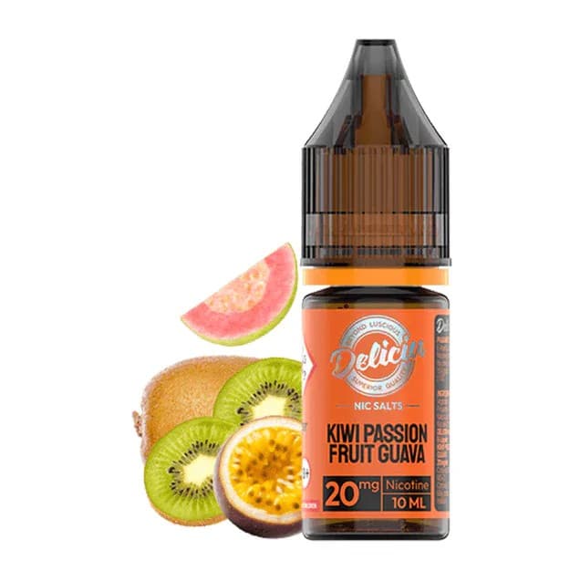 NicSalt Vaporesso Deliciu Киви, маракуя и гуава 20 mg 10 ml E-liquid