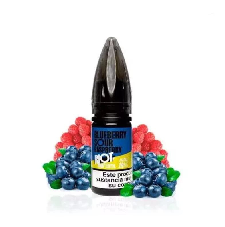 Nic Salt Riot Baredtn Blueberry Sour Raspberry 10ml 20mg E-liquid