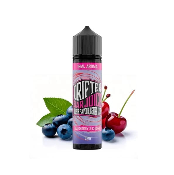 Prefilled Juice Sauz Drifter Bar Áfonya Cseresznye Nic Salt 20 mg 60 ml E-liquid