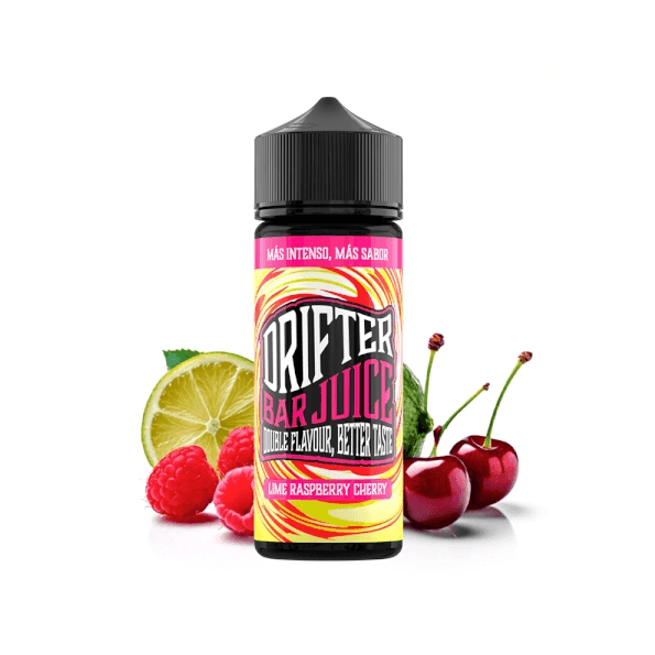Prednapolnjen Drifter Bar Lime Raspberry Cherry 6 mg 60/40 120 ml nikotinska e-tekočina