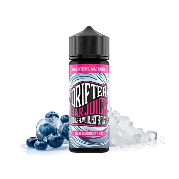 Prefilled JuSauz Drifter Bar Sour Blueberry Ice 3 mg 60/40 120 ml nikotinska e-tekućina