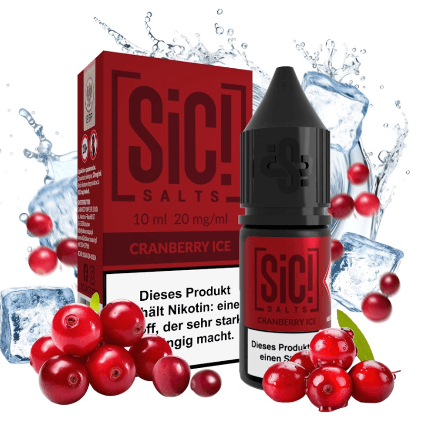Nic Salt Sic! Cranberry Ice 20 mg 10 ml e-tekućina
