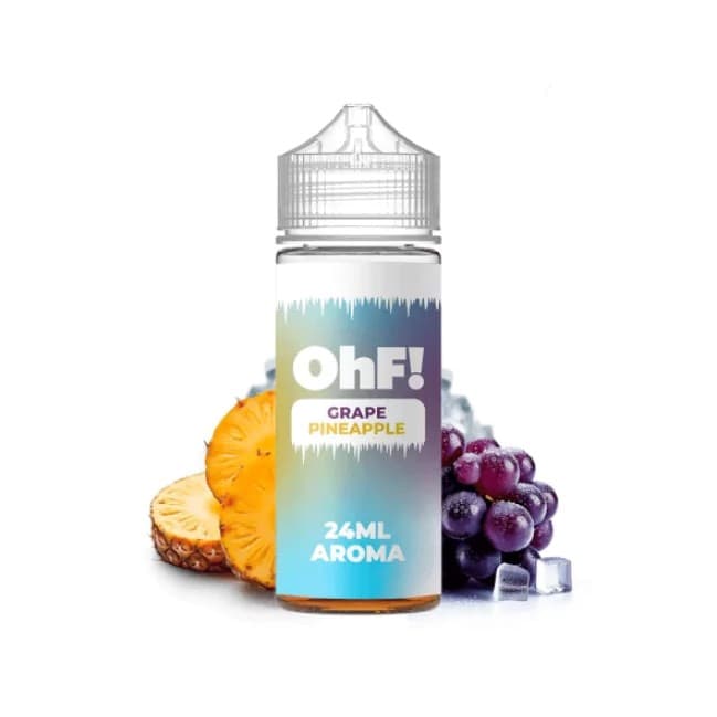Prefilled OhF! Ice Grape Pineapple 6mg 60/40 120ml Nicotine E-liquid