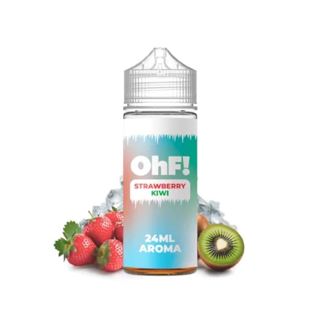 Prefilled OhF! Ice Strawberry Kiwi 6mg 60/40 120ml Nicotine E-liquid